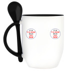 Кружка с ложкой