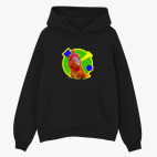 Толстовка худи оверсайз