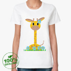 Женская футболка органик