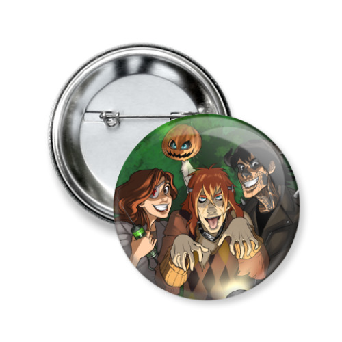 Значок 50мм с принтом Хеллоуин