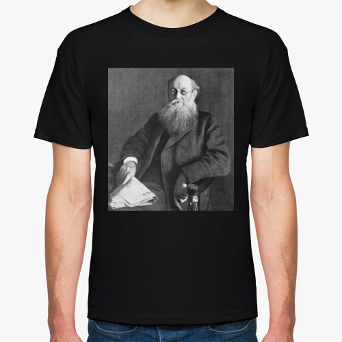 Футболка с принтом Петр Кропоткин / Peter Kropotkin