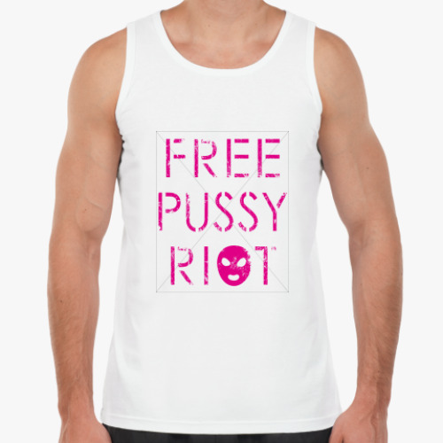 Майка с принтом FreePussyRiot