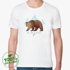 Мужская футболка органик