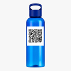 Прозрачная спортивная бутылка