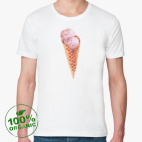 Мужская футболка органик