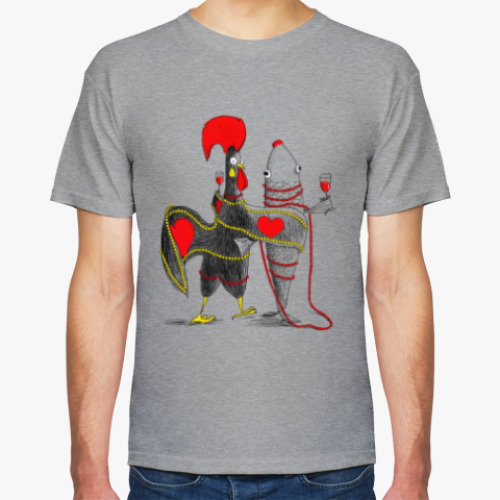 Футболка с принтом Португальский петух Барселуш