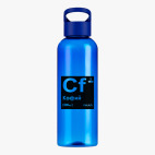 Прозрачная спортивная бутылка