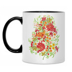 Кружка двухцветная