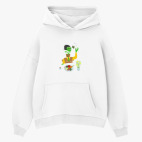 Толстовка худи оверсайз