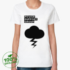 Женская футболка органик