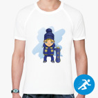 Мужская спортивная футболка