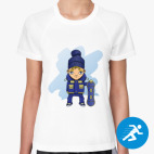 Женская спортивная футболка