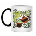 Кружка двухцветная