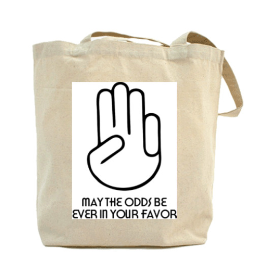 Сумка шоппер с принтом Я - сойка-пересмешница