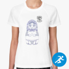 Женская спортивная футболка