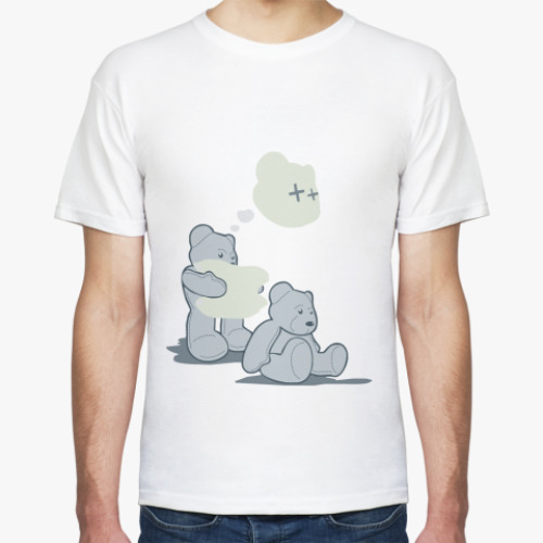 Футболка с принтом 'Медведы'