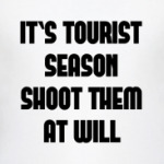 Футболка It's tourist season