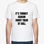 Футболка It's tourist season