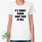 Женская футболка органик