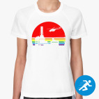 Женская спортивная футболка