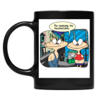 Кружка цветная UV-DTF