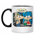 Кружка двухцветная