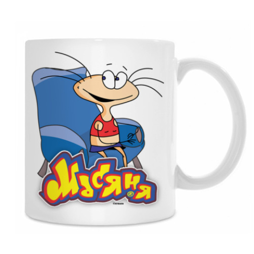 Кружка с принтом Масяня
