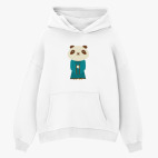 Толстовка худи оверсайз