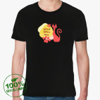 Мужская футболка органик