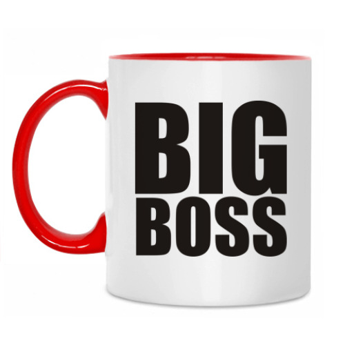 Кружка с принтом BIG BOSS