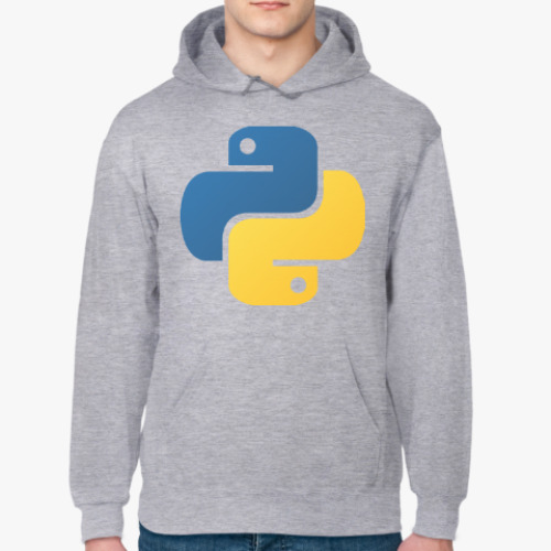Толстовка худи с принтом Python