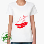 Женская футболка органик