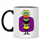 Кружка двухцветная