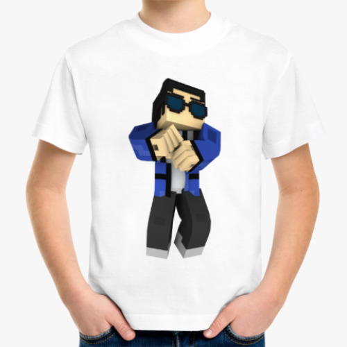 Детская футболка с принтом Minecraft мир: MINECRAFT