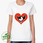 Женская футболка органик