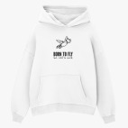 Толстовка худи оверсайз