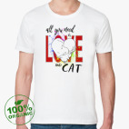 Мужская футболка органик