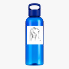 Прозрачная спортивная бутылка