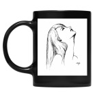 Кружка цветная UV-DTF