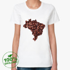 Женская футболка органик