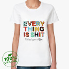 Женская футболка органик