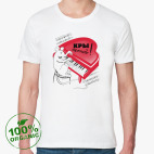 Мужская футболка органик