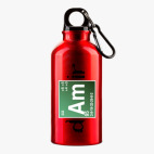 Металлическая бутылка 400 мл UV-DTF