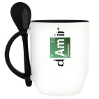 Кружка с ложкой