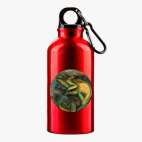 Металлическая бутылка 400 мл UV-DTF