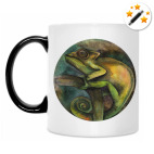 Хамелеон акварельный