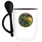 Кружка с ложкой