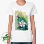 Женская футболка органик