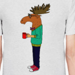 Лось в кедах