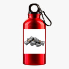 Металлическая бутылка 400 мл UV-DTF